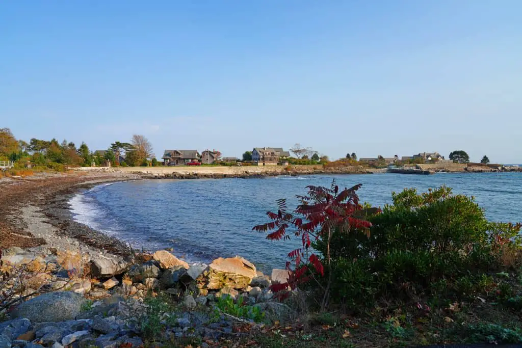 The Bush Compound View from Walker's Point, Kennebunkport