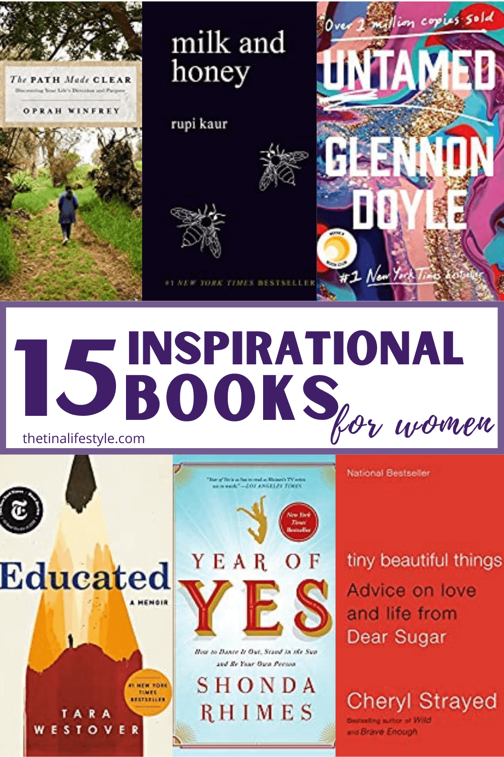 Inspirational Books For Women - Inspiration To Remind - The Tina Lifestyle