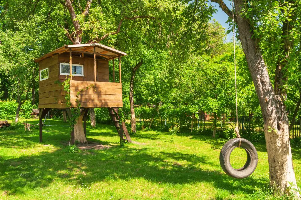 Treehouse in the yard - Bucket List Ideas