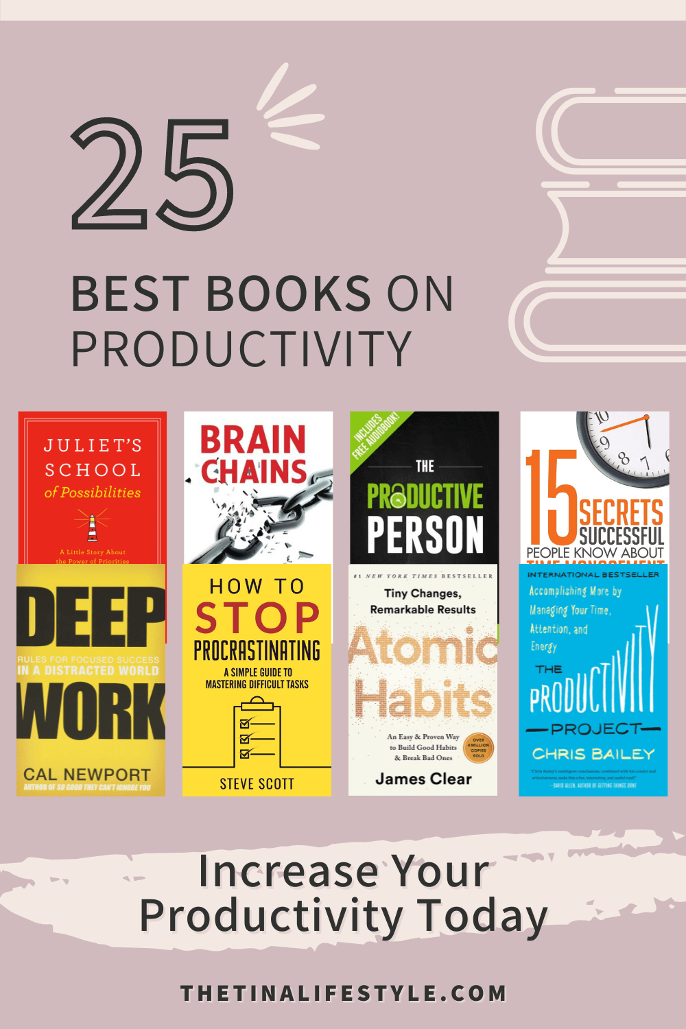 Best Books on Productivity 25 Productivity Books To Increase