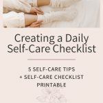 Daily Self-Care Checklist | How to Prioritize Time for Self-Care | Self ...