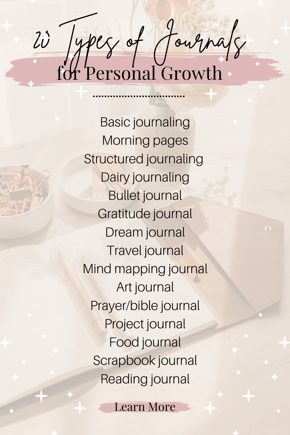 20 Types Of Journaling For Different Writing Journal Styles The Tina