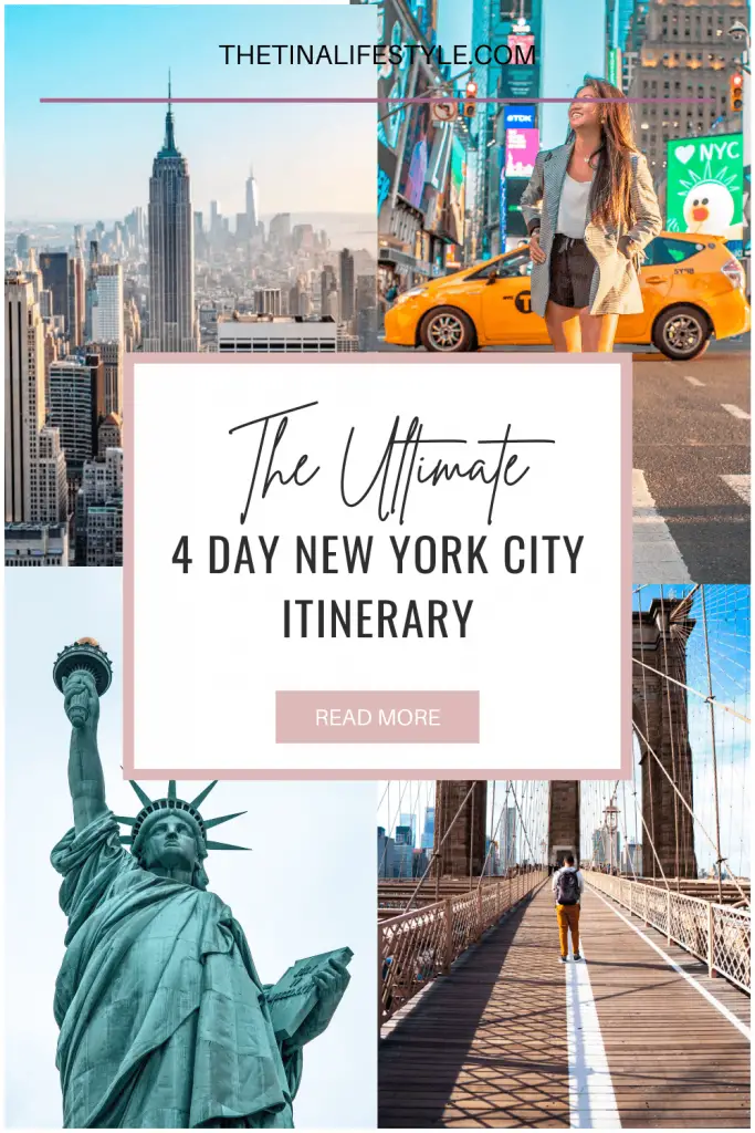 4 days trip to new york